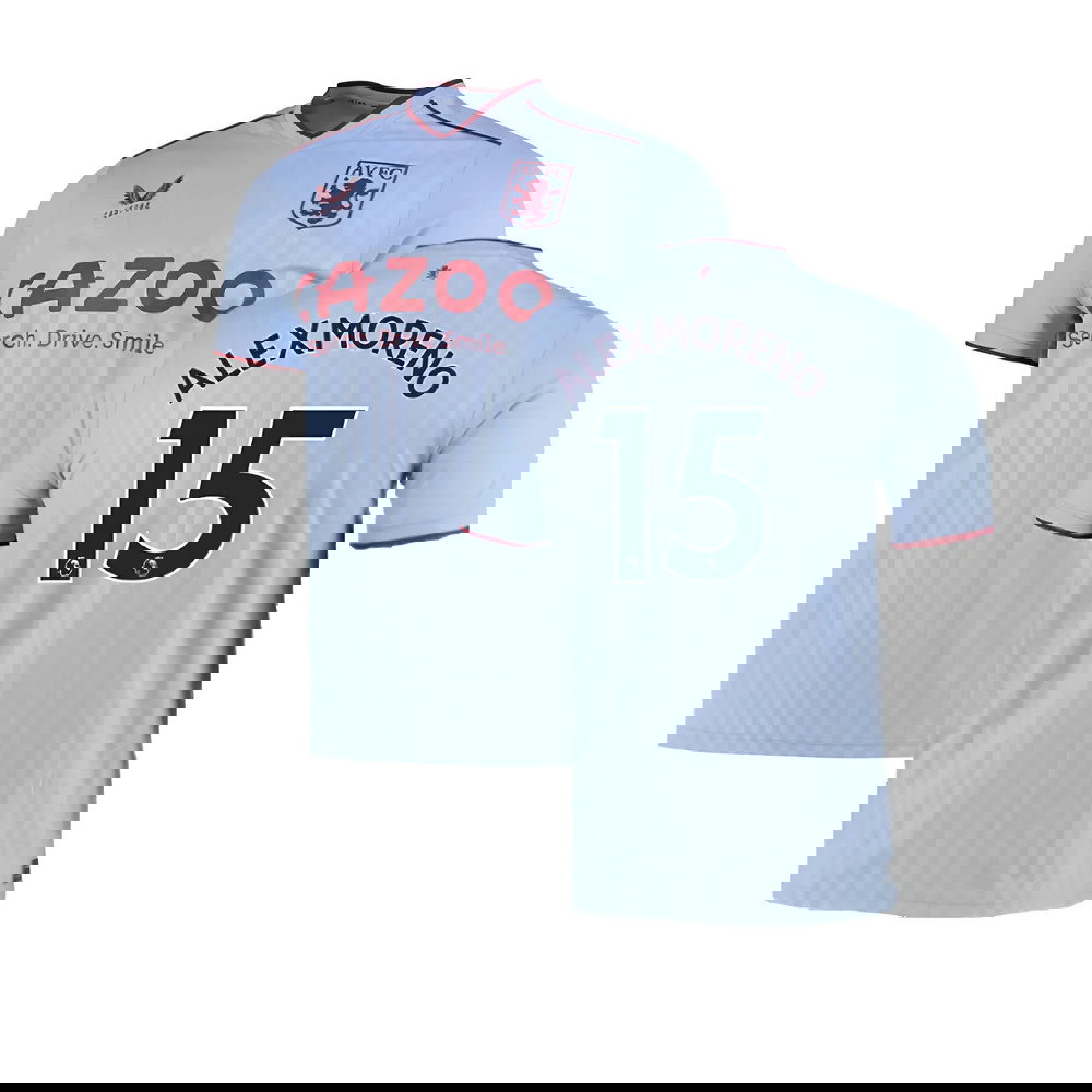 2022-2023 Aston Villa Away Shirt (Alex Moreno 15)