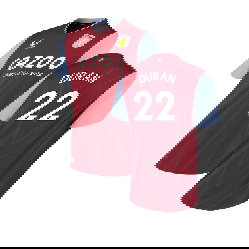 2022-2023 Aston Villa Home Shirt (Duran 22)