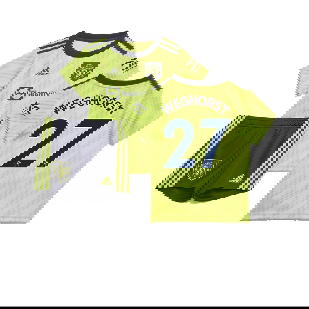2022-2023 Man Utd Third Baby Kit (Weghorst 27)