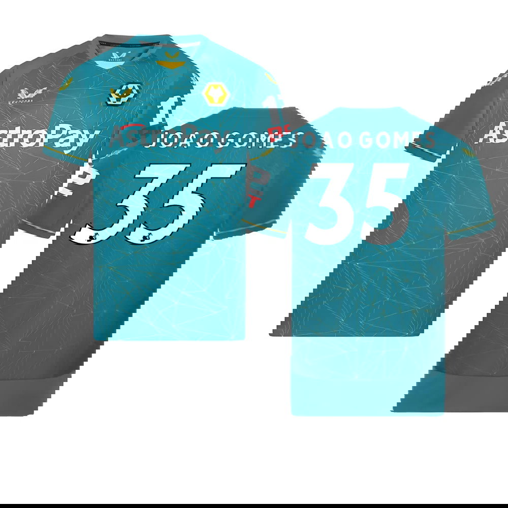 2022-2023 Wolves Away Shirt (Joao Gomes 35)