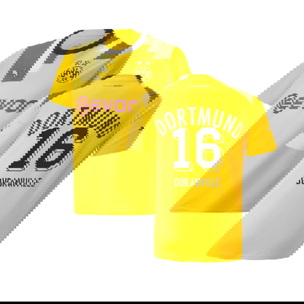 2022-2023 Borussia Dortmund CUP Shirt (Kids) (Duranville 16)