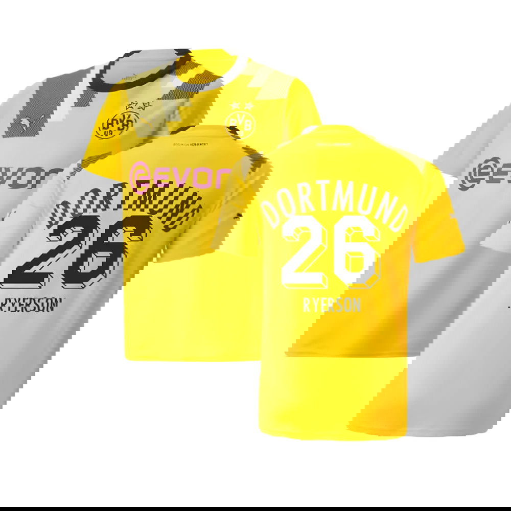 2022-2023 Borussia Dortmund CUP Shirt (Kids) (Ryerson 26)