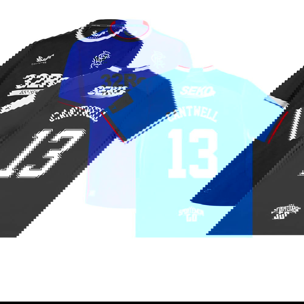 2022-2023 Rangers Home Shirt (Cantwell 13)