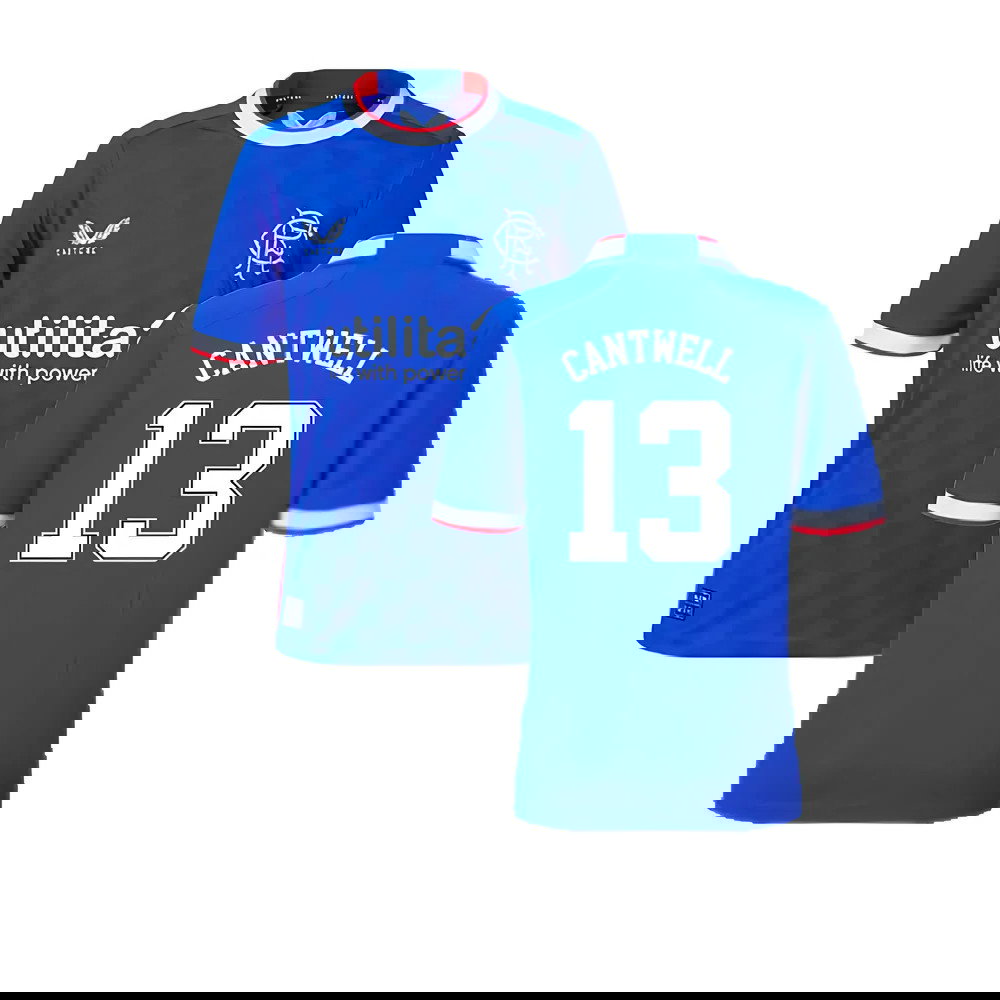 2022-2023 Rangers Home Shirt (Kids) (Cantwell 13)