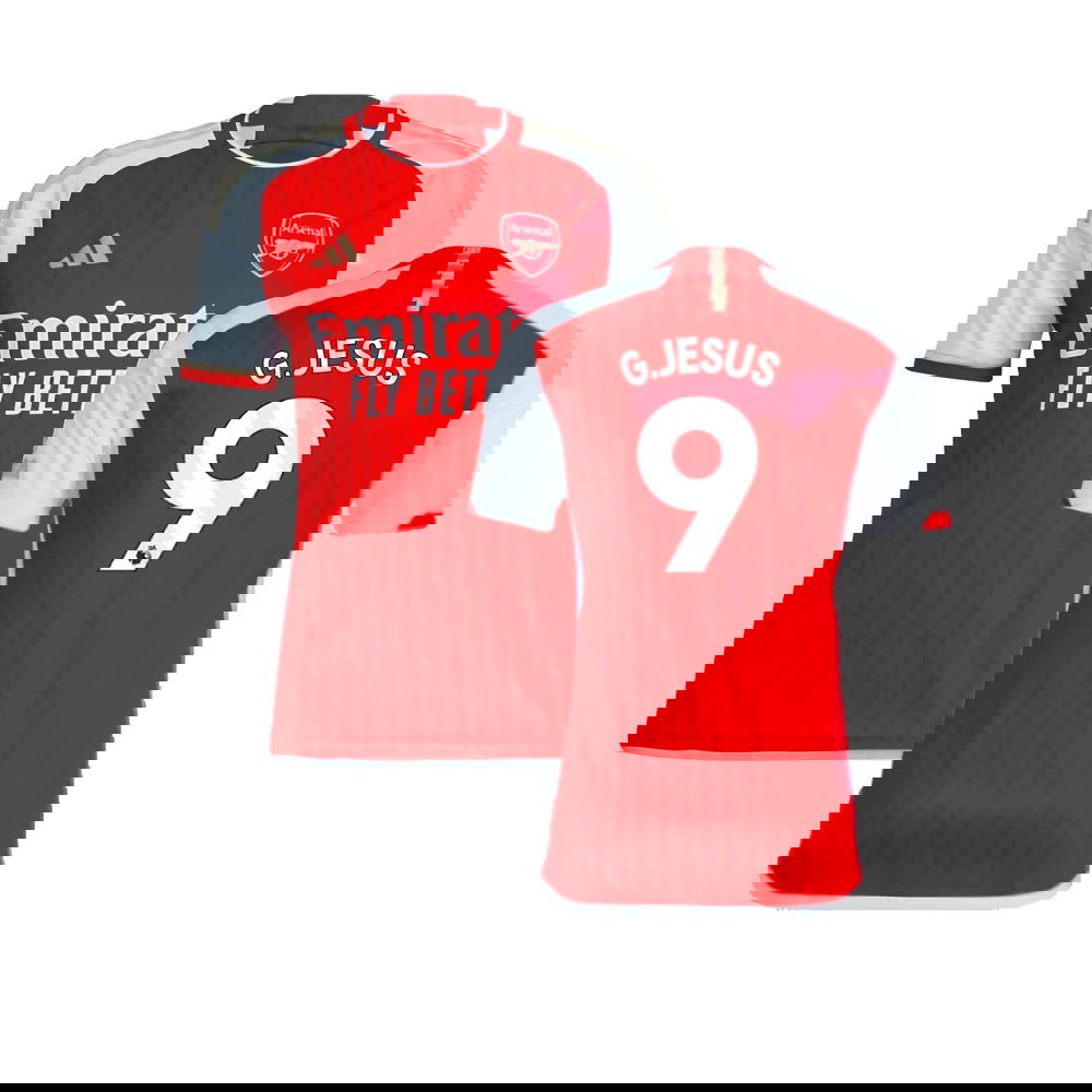 2023-2024 Arsenal Home Shirt (G.Jesus 9)