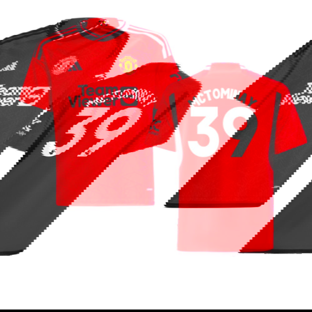 2023-2024 Man Utd Home Shirt (Kids) (McTominay 39)