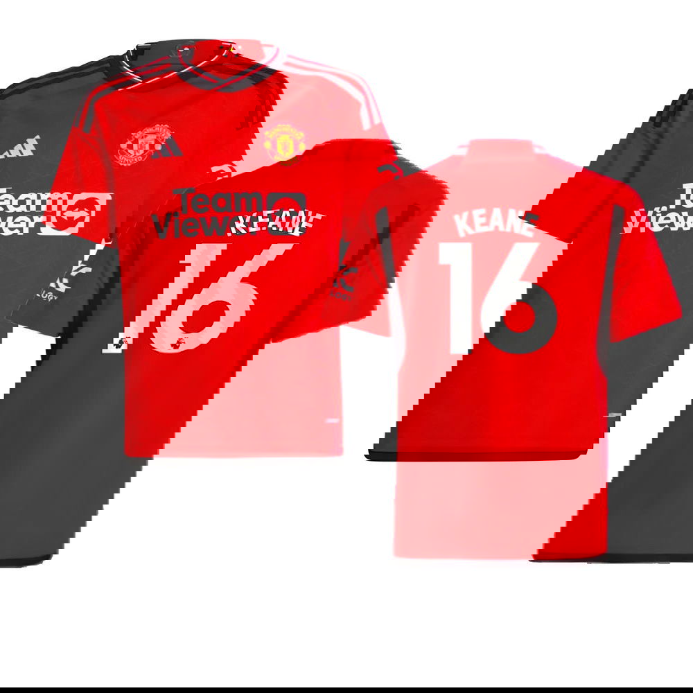 2023-2024 Man Utd Home Shirt (Kids) (Keane 16)