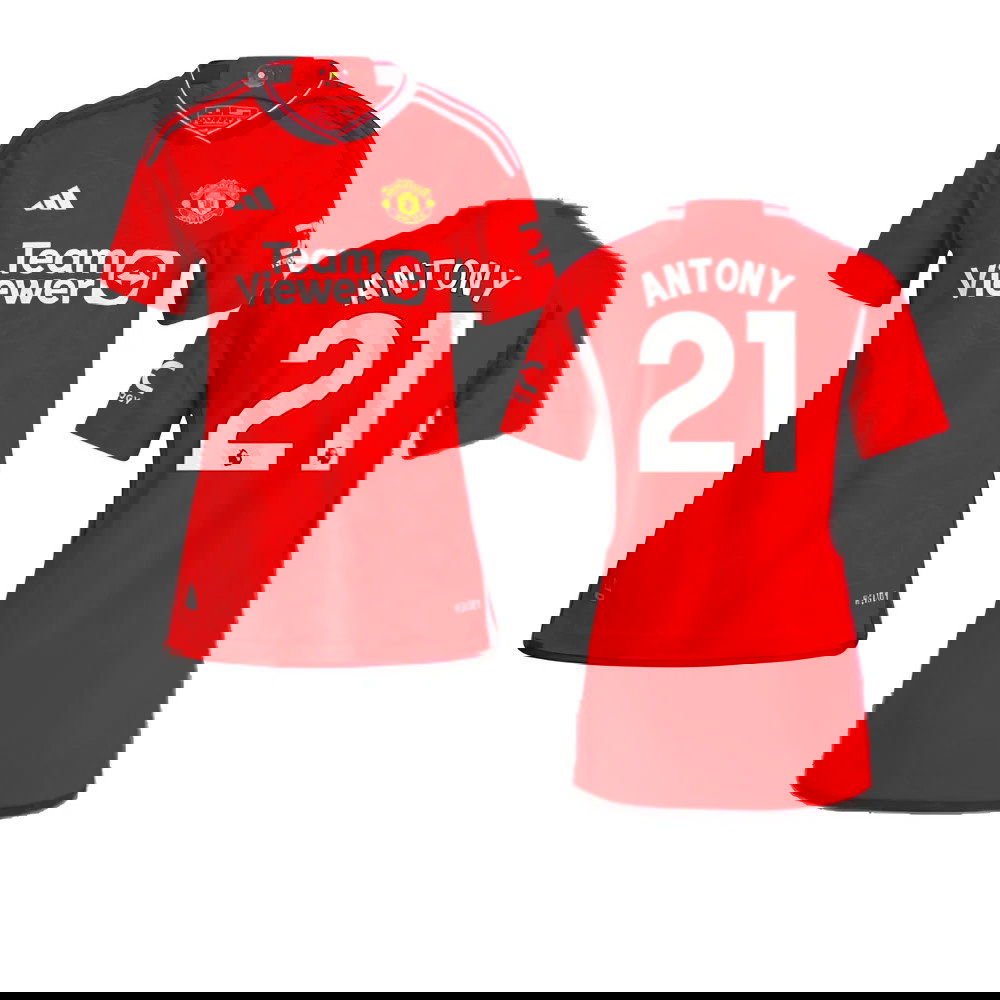 2023-2024 Man Utd Authentic Home Shirt (Ladies) (Antony 21)