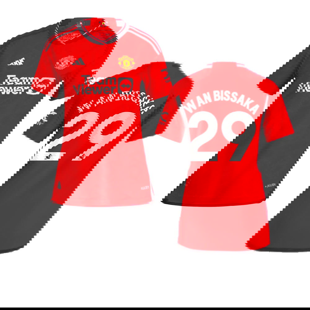 2023-2024 Man Utd Authentic Home Shirt (Ladies) (Wan Bissaka 29)