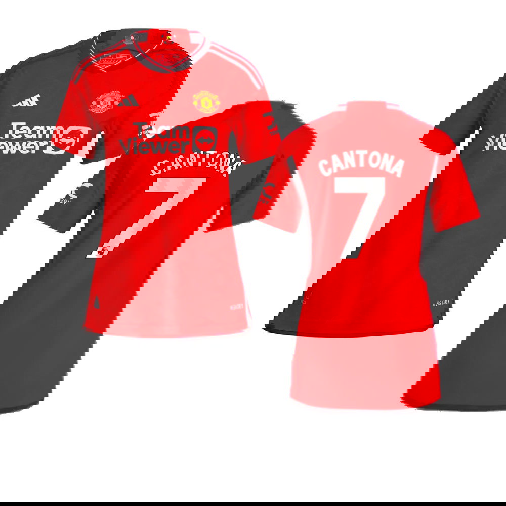 2023-2024 Man Utd Authentic Home Shirt (Ladies) (Cantona 7)