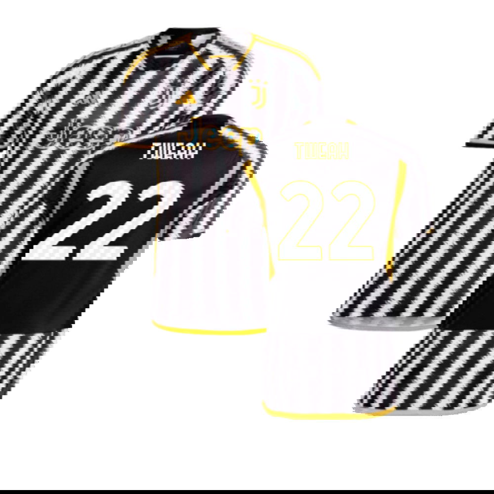 2023-2024 Juventus Home Shirt (T Weah 22)