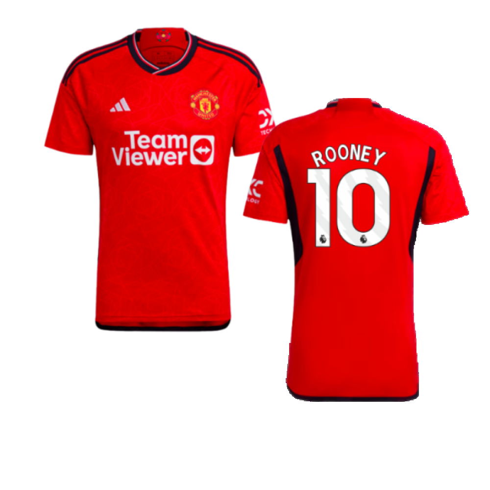 2023-2024 Man Utd Home Shirt (Rooney 10)