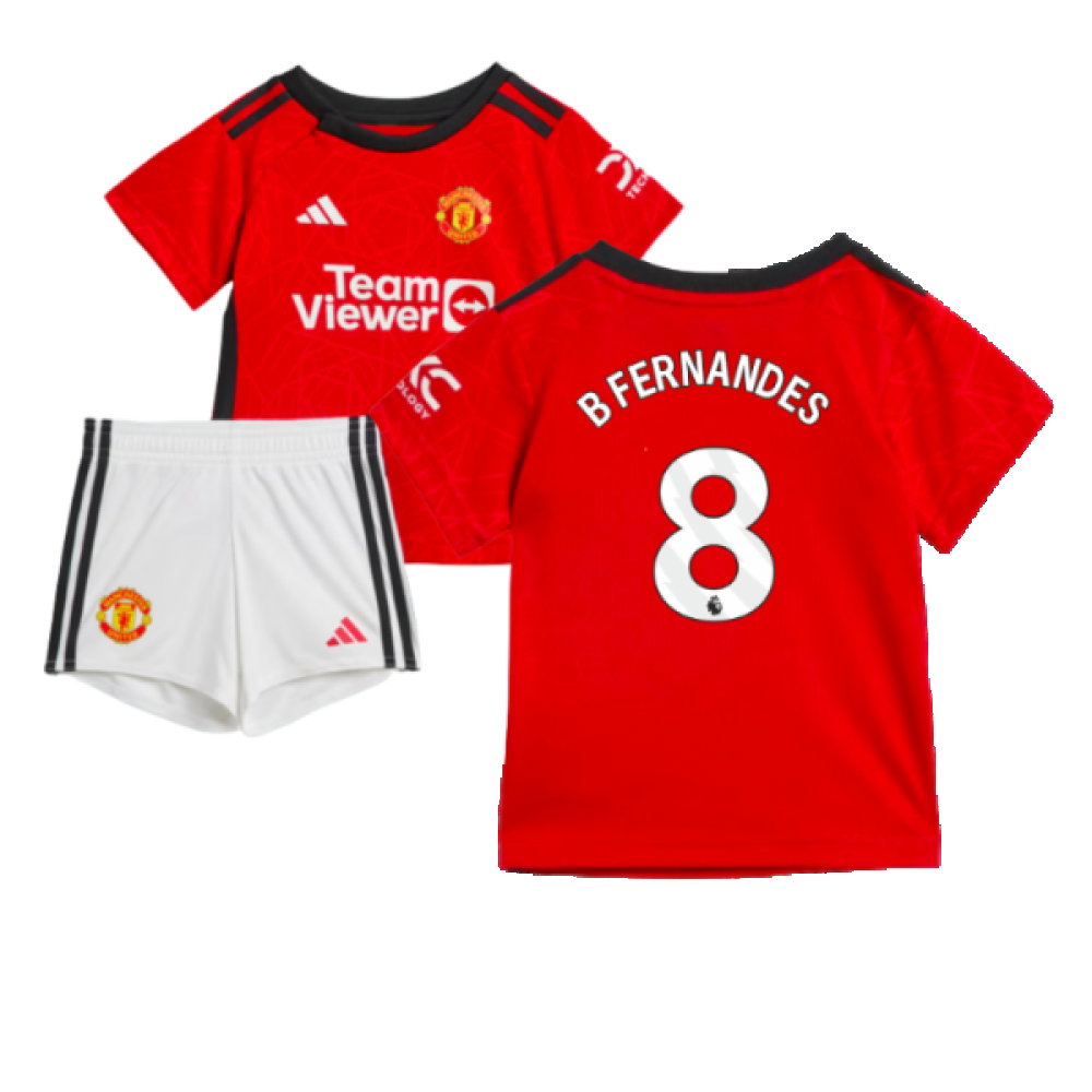 2023-2024 Man Utd Home Baby Kit (B Fernandes 8)