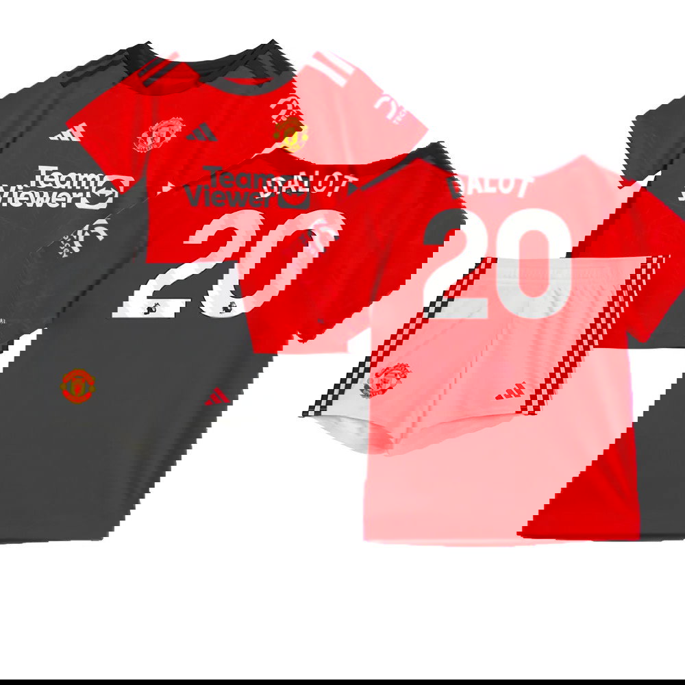 2023-2024 Man Utd Home Baby Kit (Dalot 20)