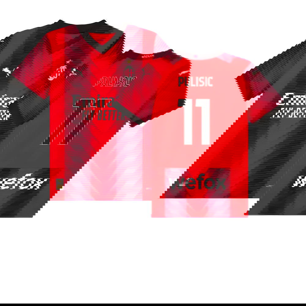 2023-2024 AC Milan Home Shirt (Kids) (Pulisic 11)