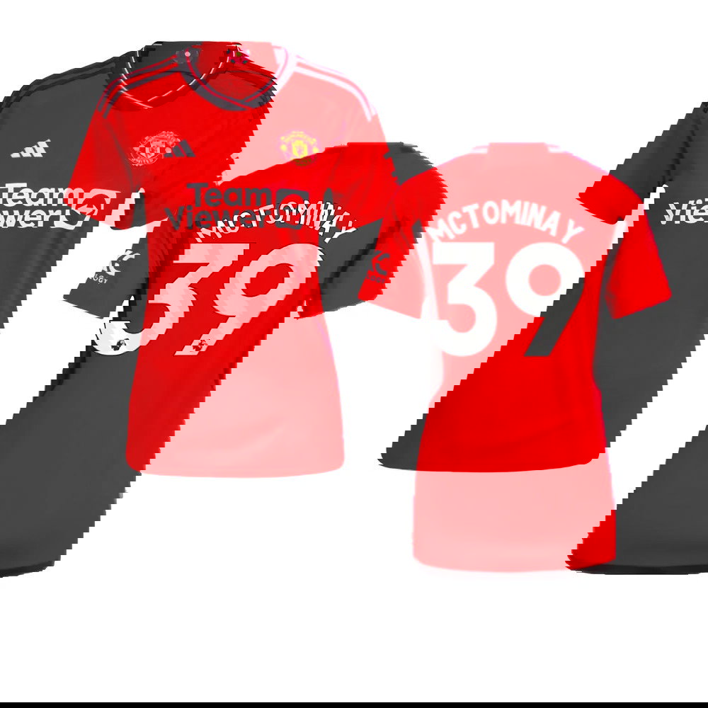 2023-2024 Man Utd Home Shirt (Ladies) (McTominay 39)