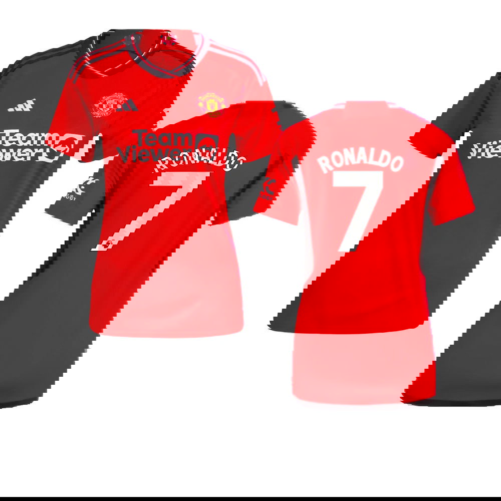 2023-2024 Man Utd Home Shirt (Ladies) (Ronaldo 7)