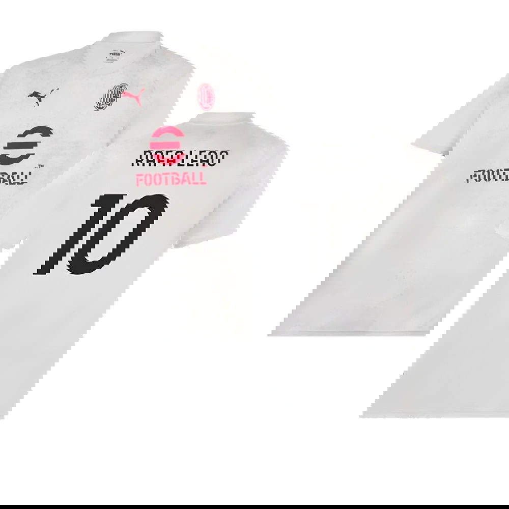 2023-2024 AC Milan Training Jersey (Grey) (Rafa Leao 10)