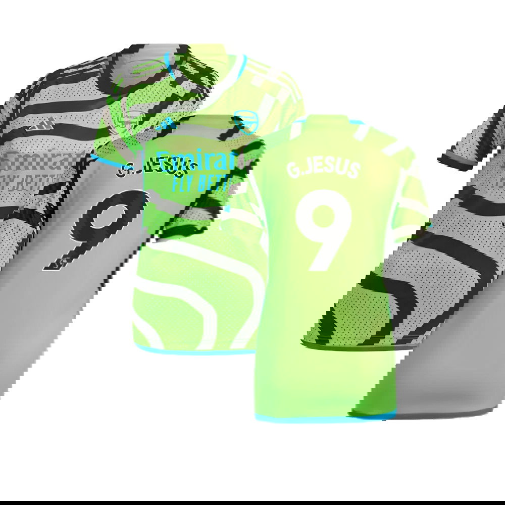 2023-2024 Arsenal Away Shirt (Ladies) (G.Jesus 9)