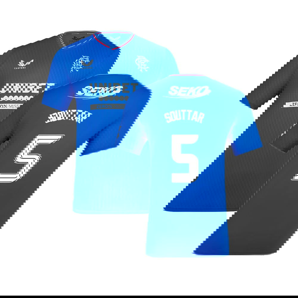 2023-2024 Rangers Pro Authentic Home Shirt (Souttar 5)