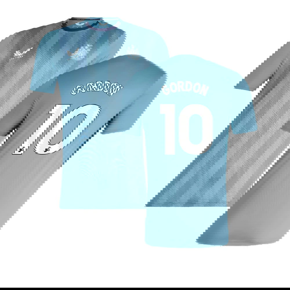 2023-2024 Newcastle Players Training Short Sleeve Tee (Bluestone) (Gordon 10)