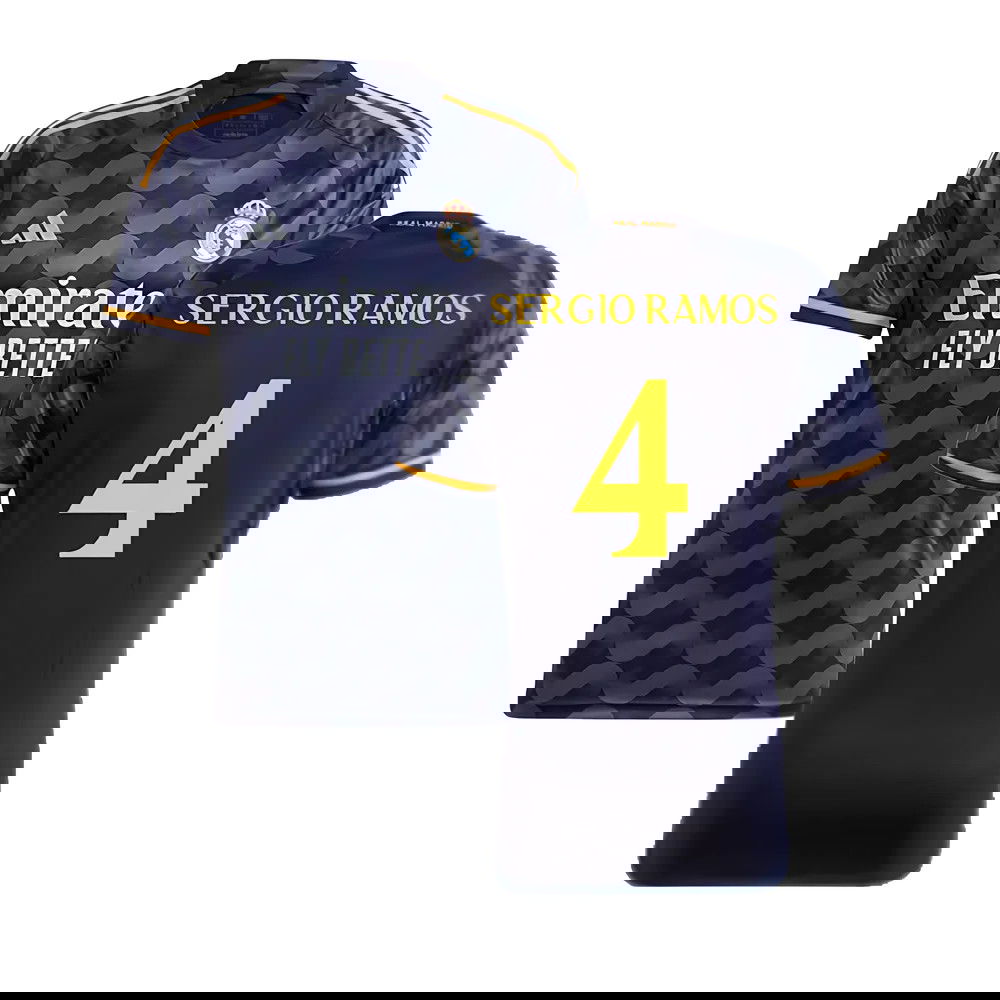 2023-2024 Real Madrid Away Shirt (Sergio Ramos 4)