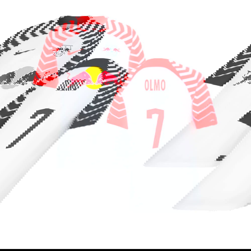 2023-2024 Red Bull Leipzig Home Shirt (Kids) (Olmo 7)