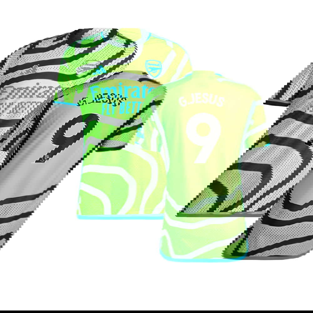2023-2024 Arsenal Authentic Away Shirt (G.Jesus 9)