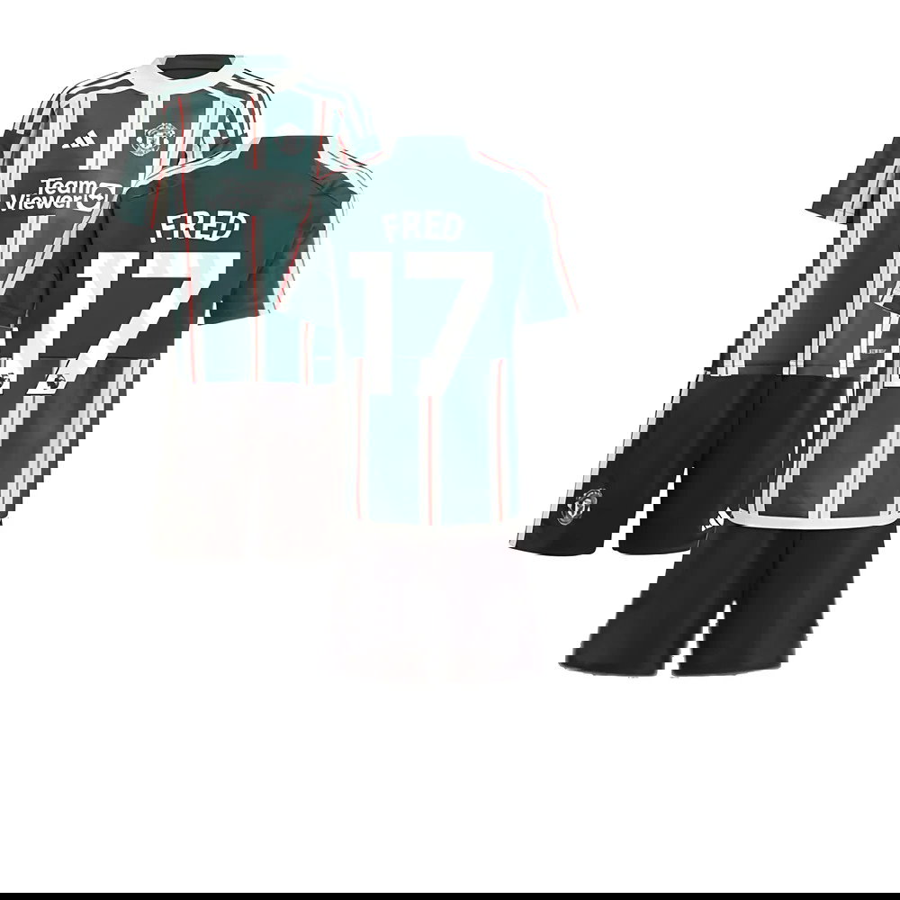 2023-2024 Man Utd Away Mini Kit (Fred 17)