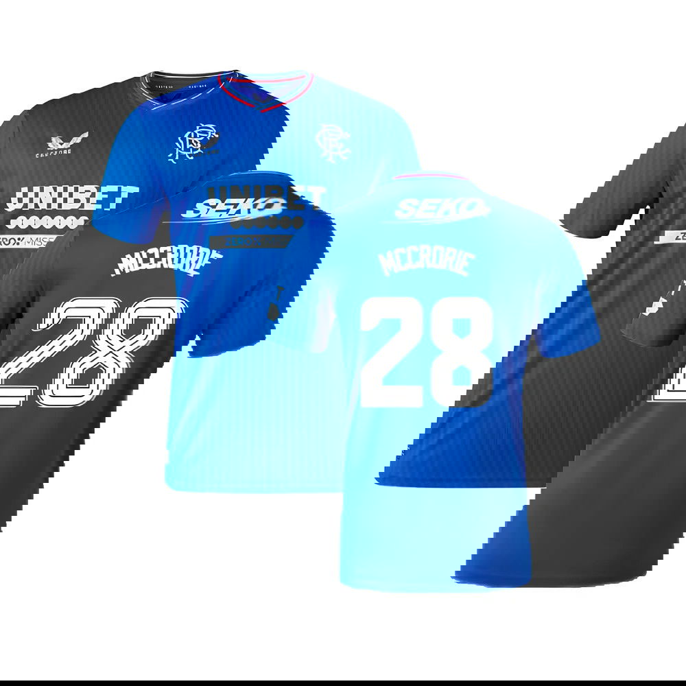 2023-2024 Rangers Home Shirt (McCrorie 28)