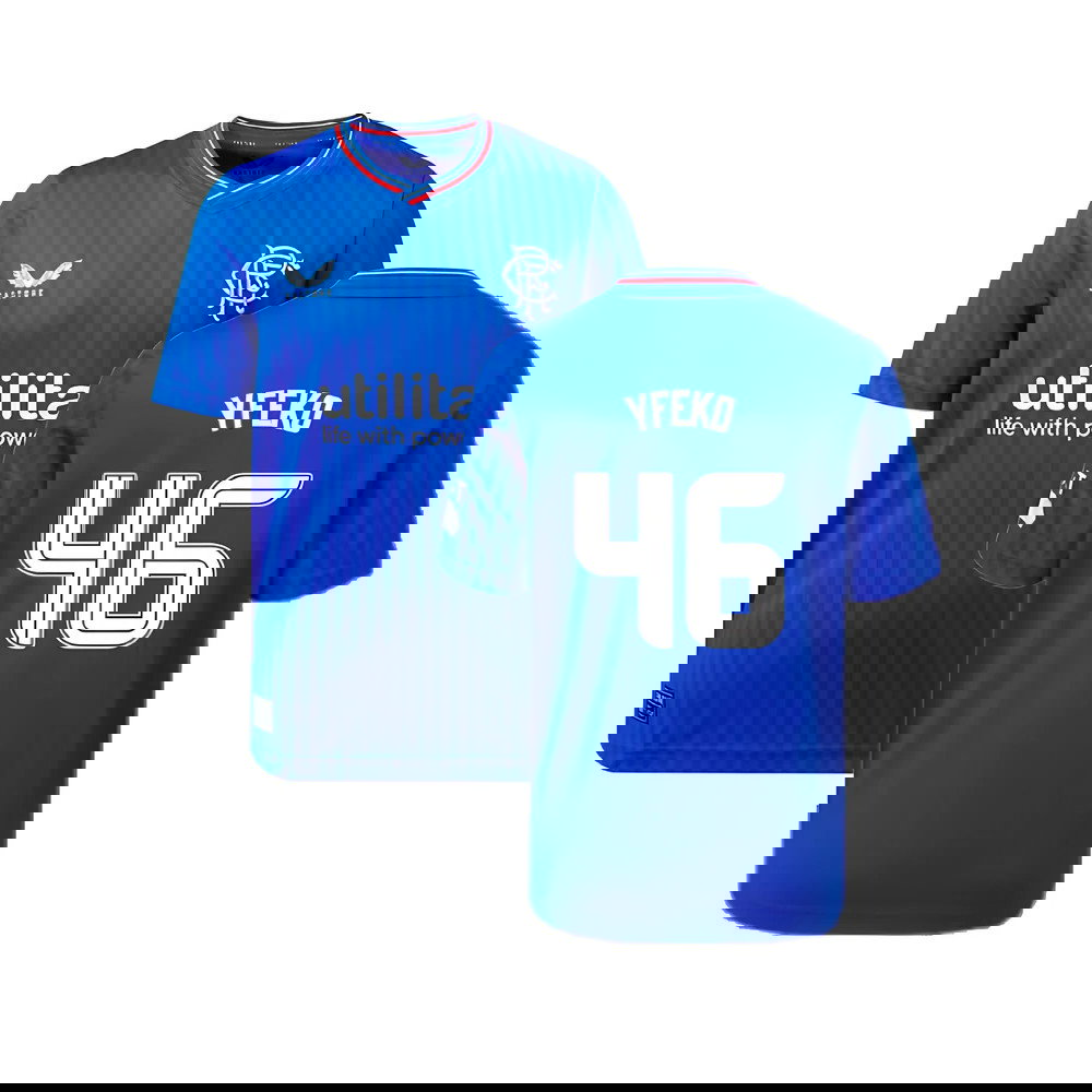 2023-2024 Rangers Home Shirt (Kids) (Yfeko 46)