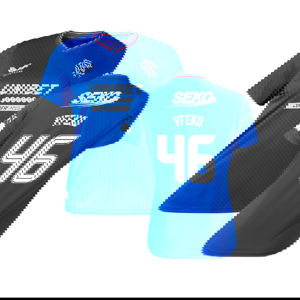 2023-2024 Rangers Home Shirt (Ladies) (Yfeko 46)