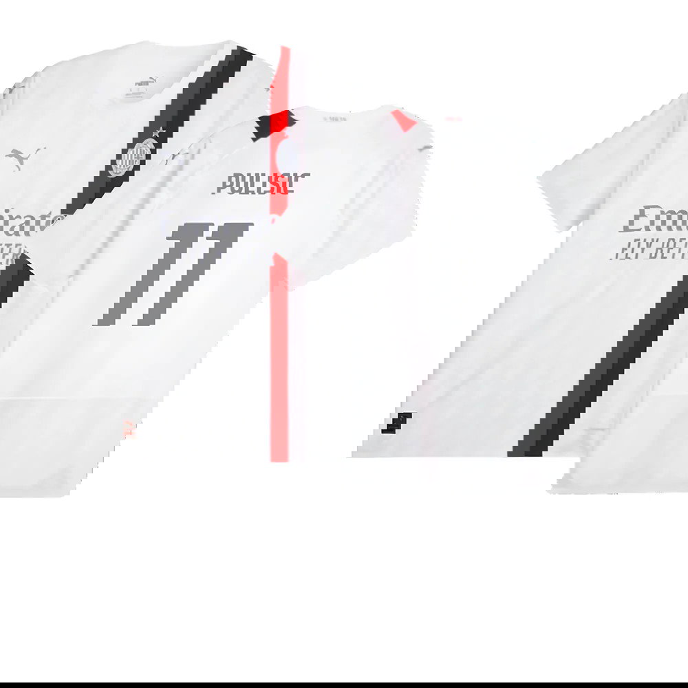 2023-2024 AC Milan Away Authentic Shirt (Pulisic 11)
