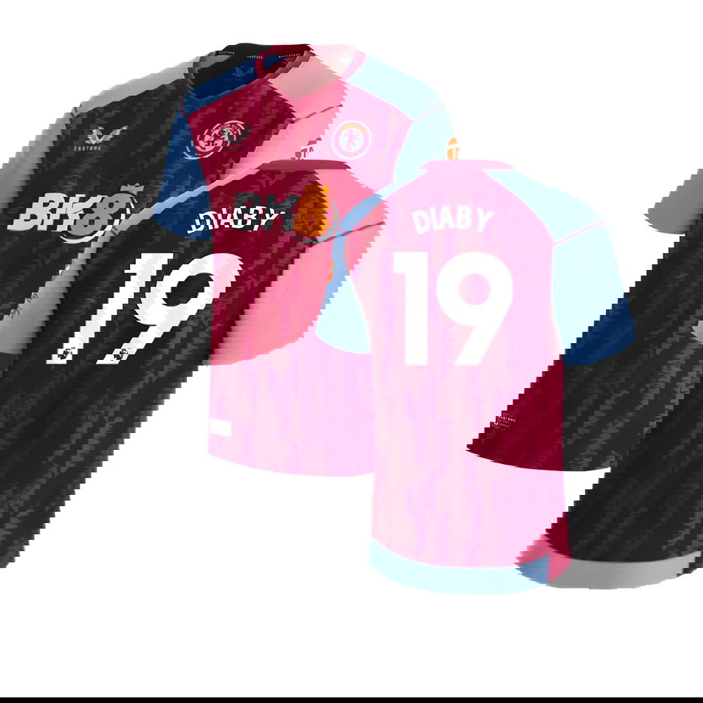 2023-2024 Aston Villa Home Shirt (Diaby 19)