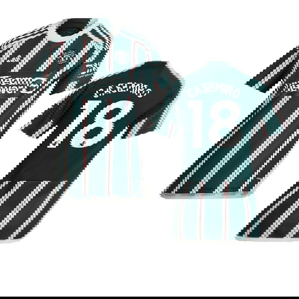 2023-2024 Man Utd Away Shirt (Ladies) (Casemiro 18)