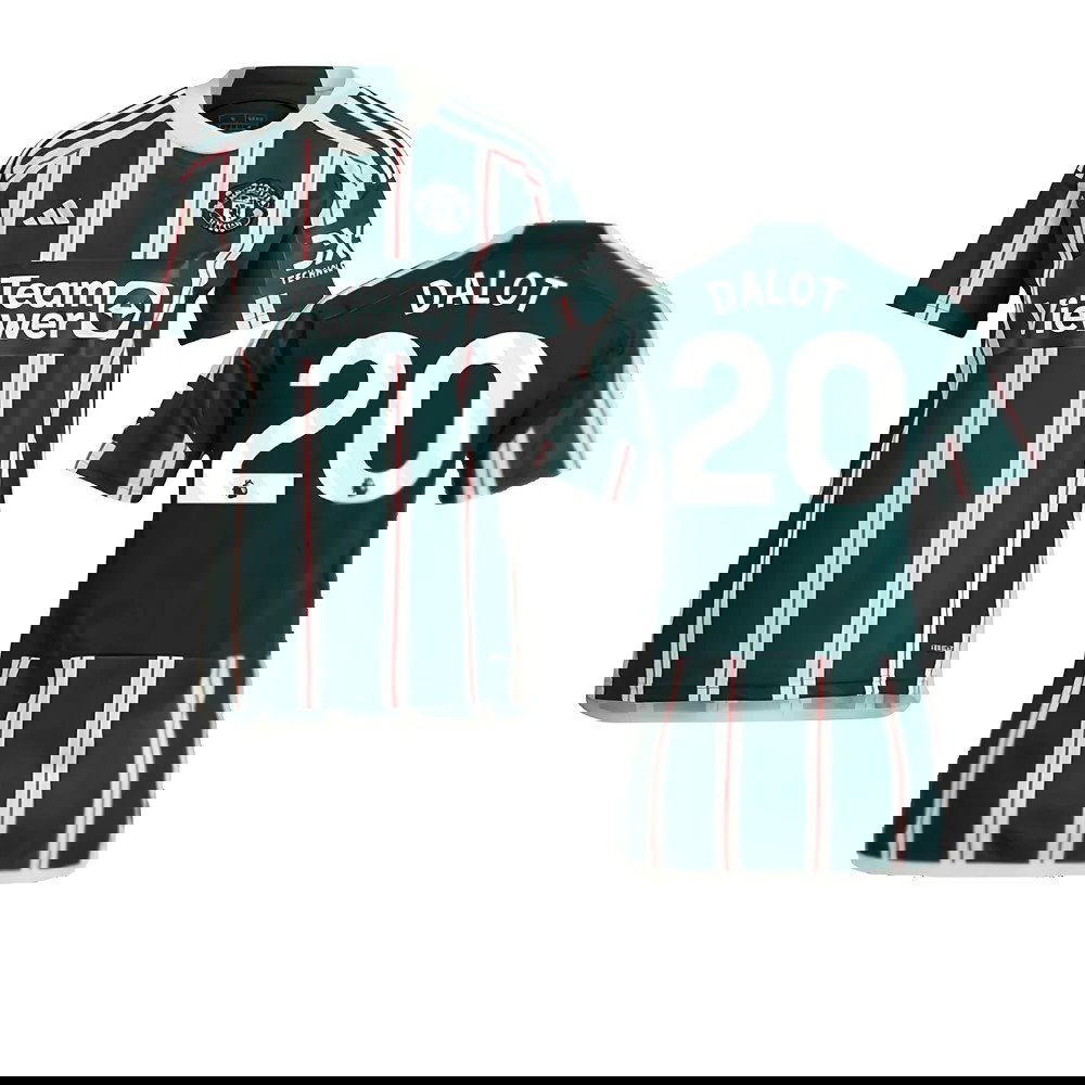 2023-2024 Man Utd Away Shirt (Ladies) (Dalot 20)
