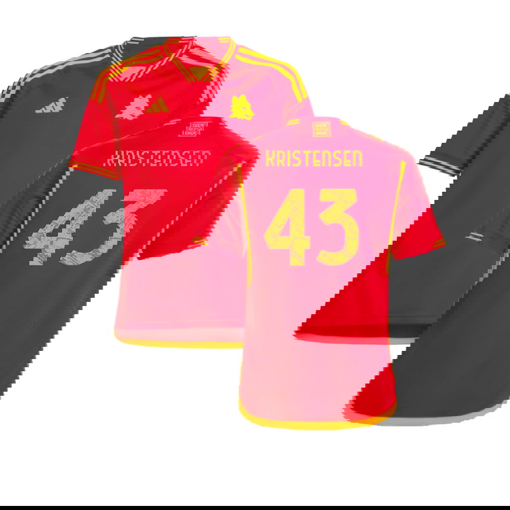 2023-2024 Roma Home Shirt (Kids) (KRISTENSEN 43)