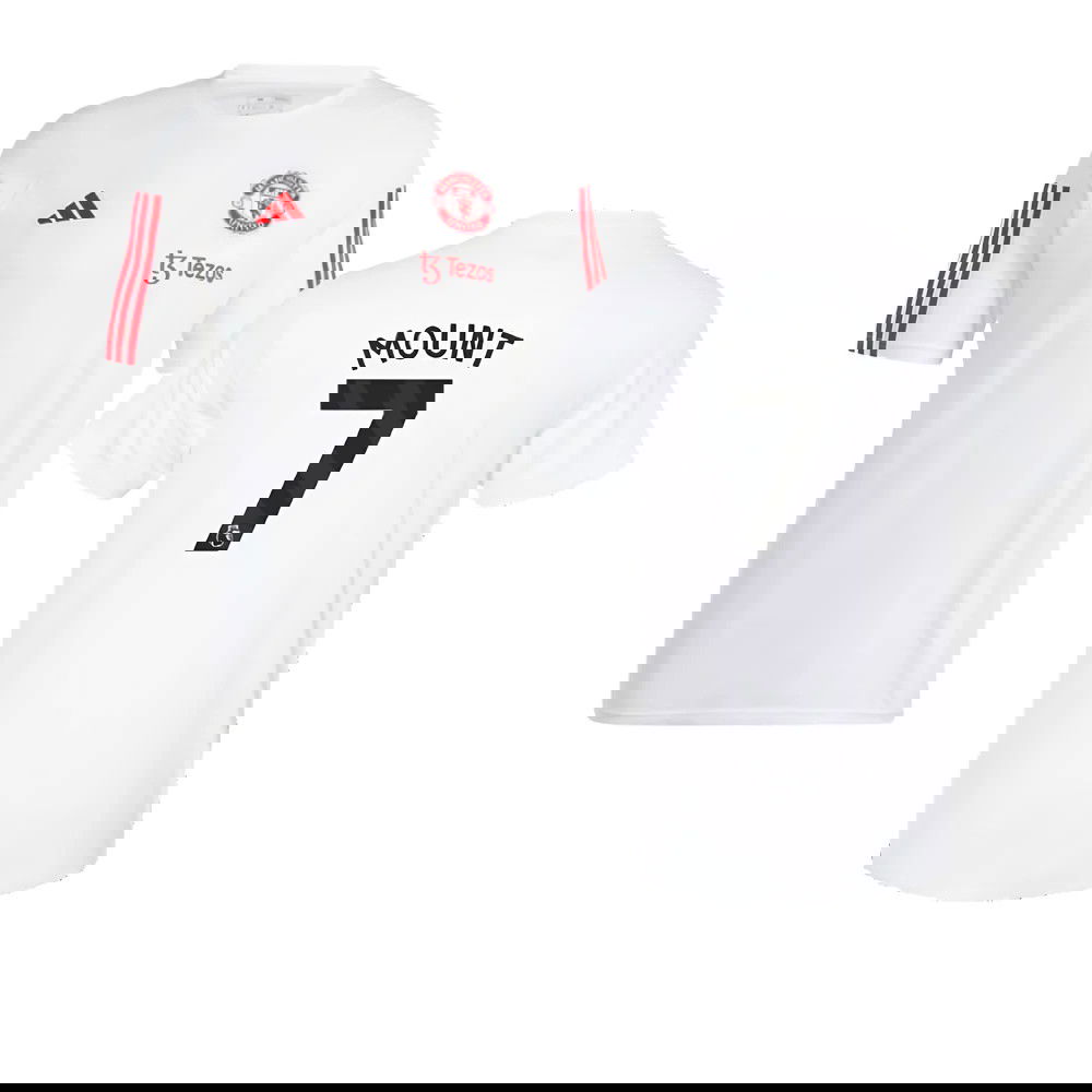 2023-2024 Man Utd Training Tee (White) (Mount 7)