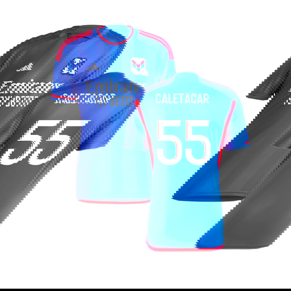 2023-2024 Olympique Lyon Away Shirt (Caleta Car 55)