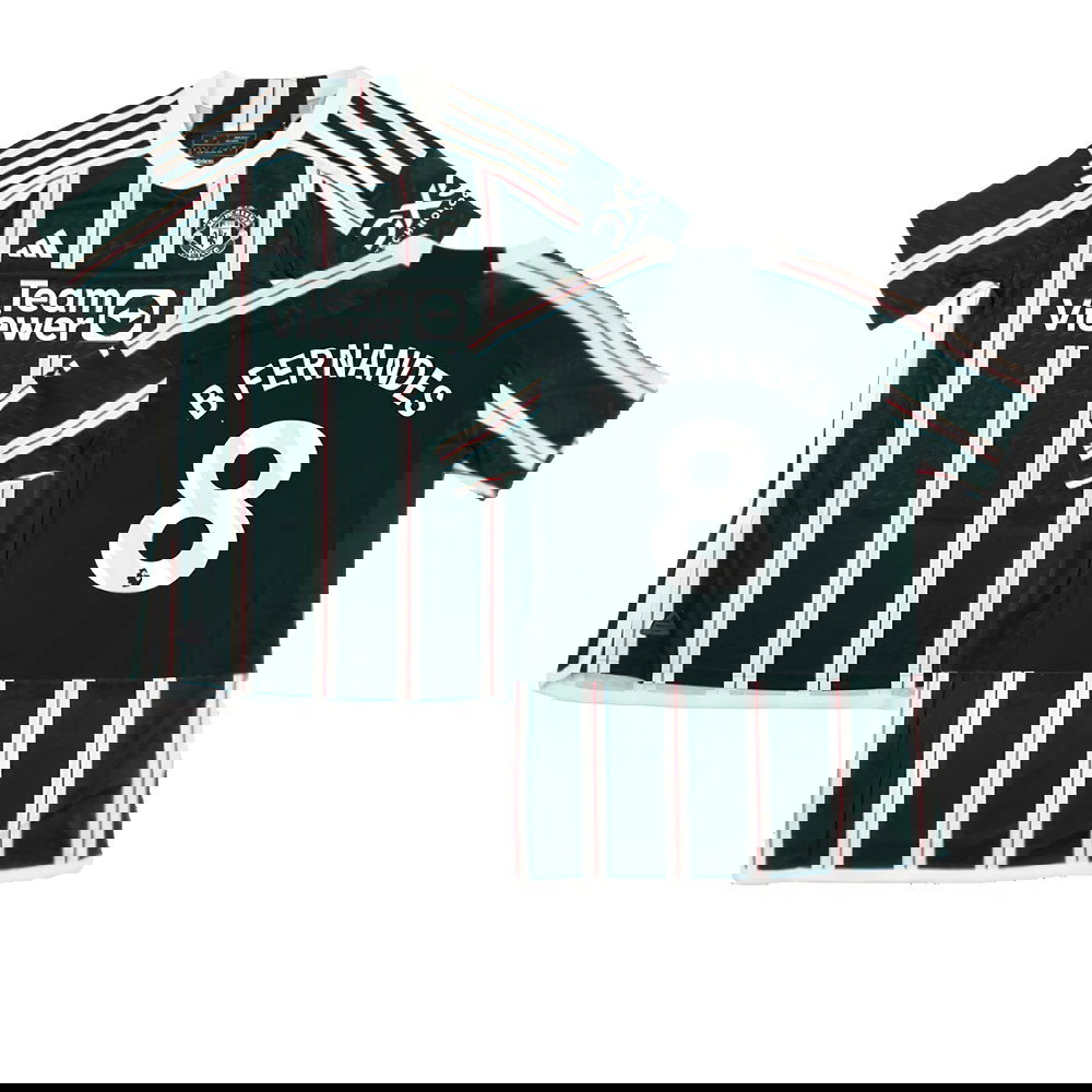 2023-2024 Man Utd Authentic Away Shirt (Ladies) (B Fernandes 8)