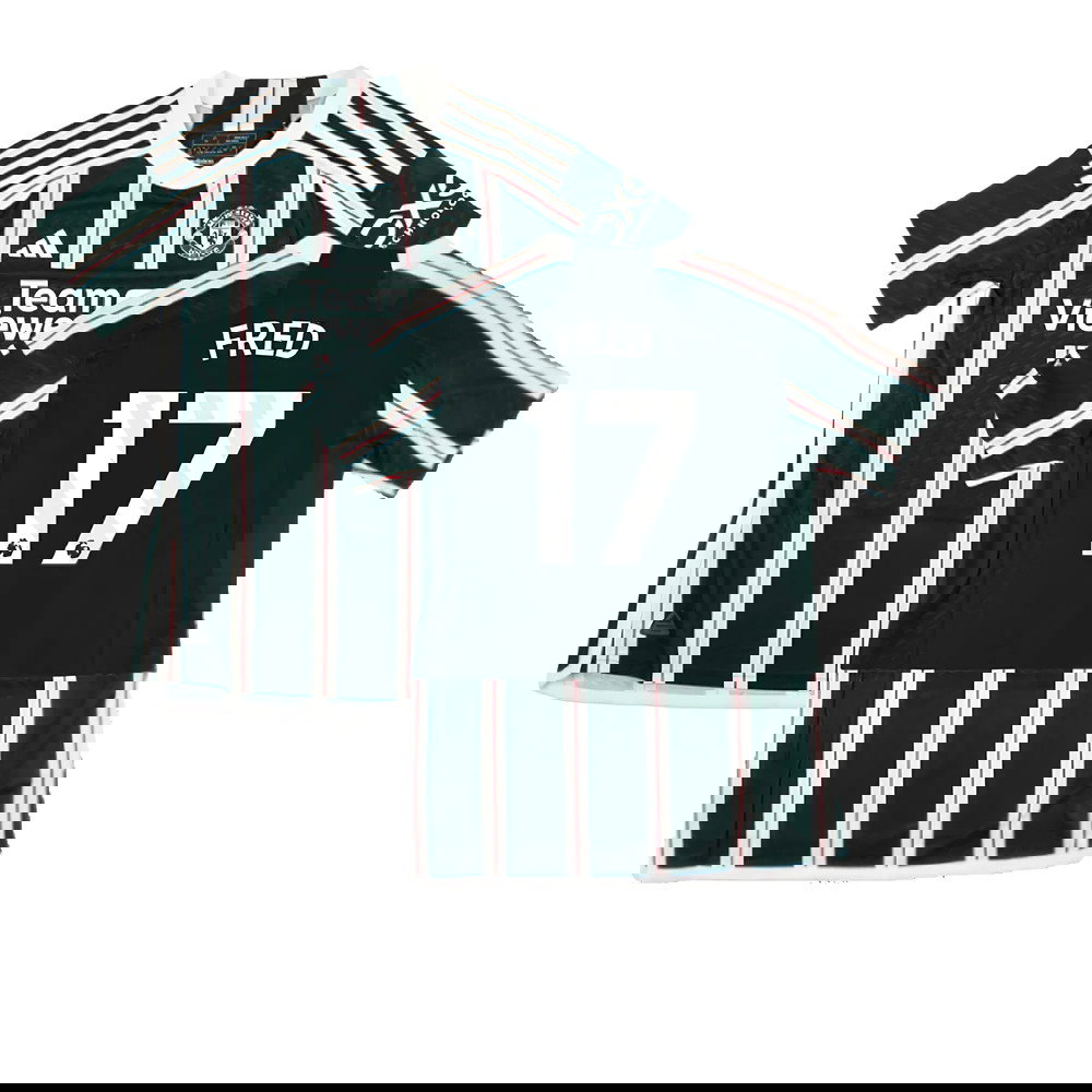 2023-2024 Man Utd Authentic Away Shirt (Ladies) (Fred 17)