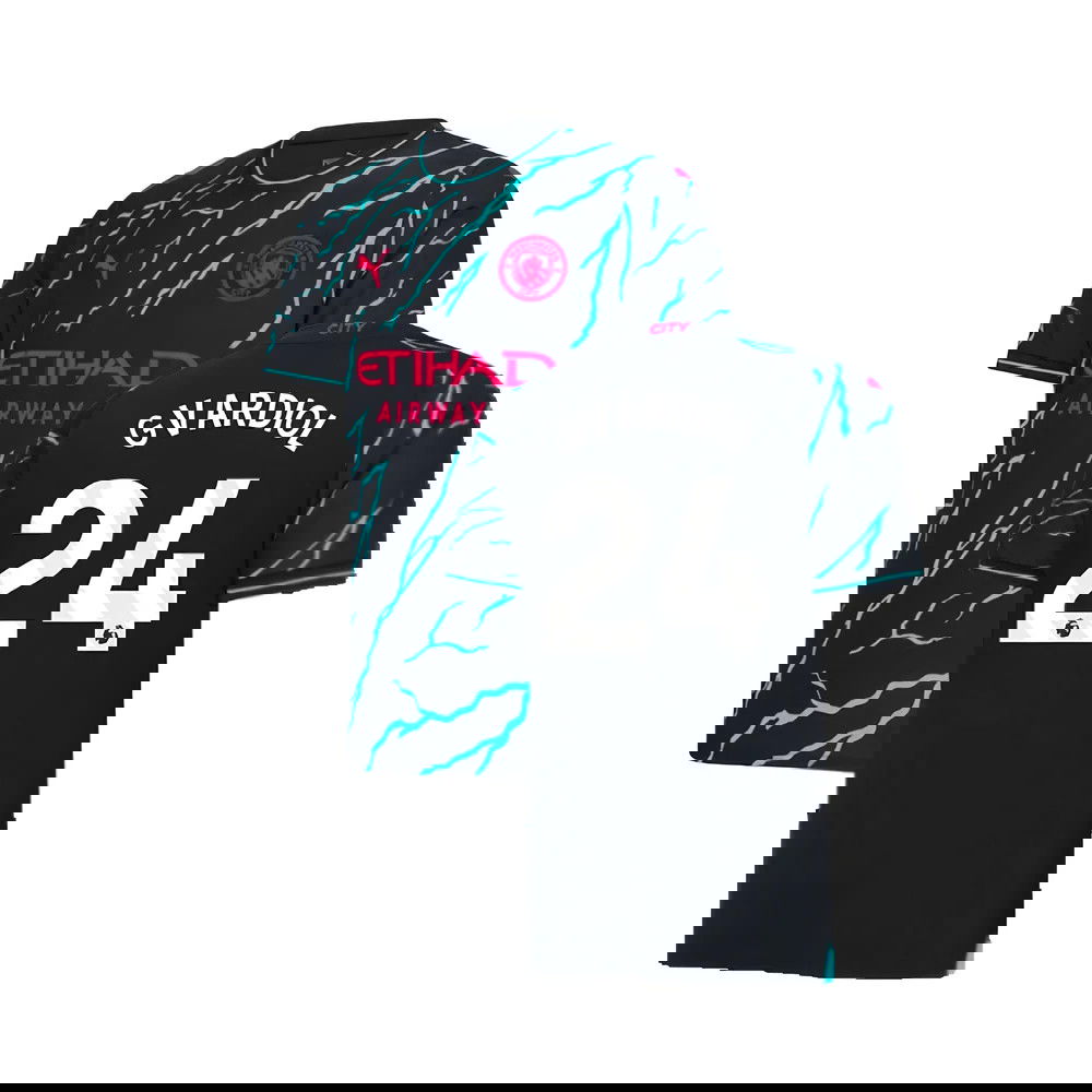 2023-2024 Man City Third Shirt (Gvardiol 24)