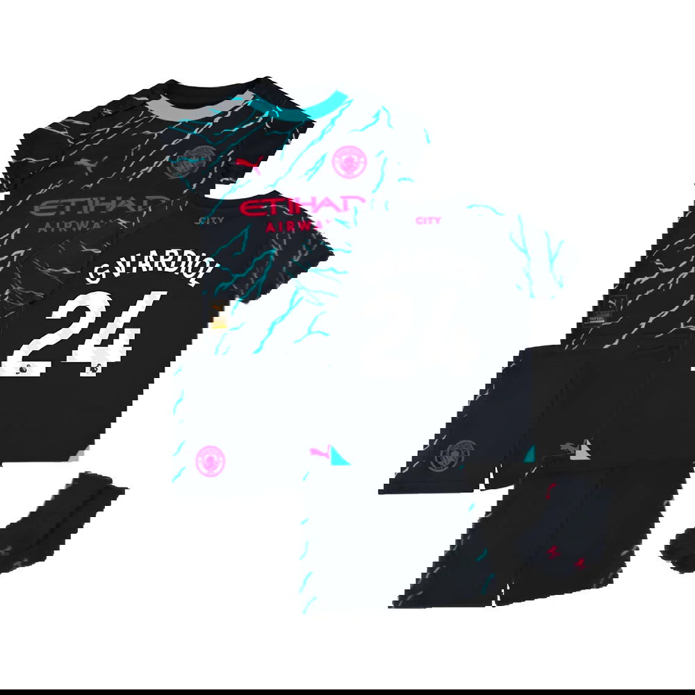2023-2024 Man City Third Baby Kit (Gvardiol 24)