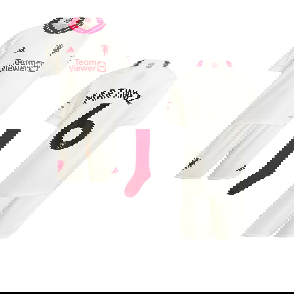 2023-2024 Man Utd Third Mini Kit (Martinez 6)