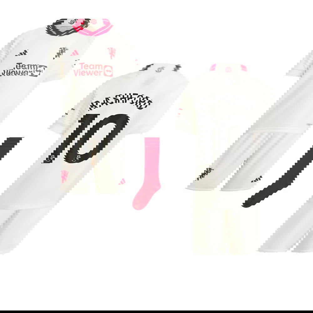 2023-2024 Man Utd Third Mini Kit (Rashford 10)