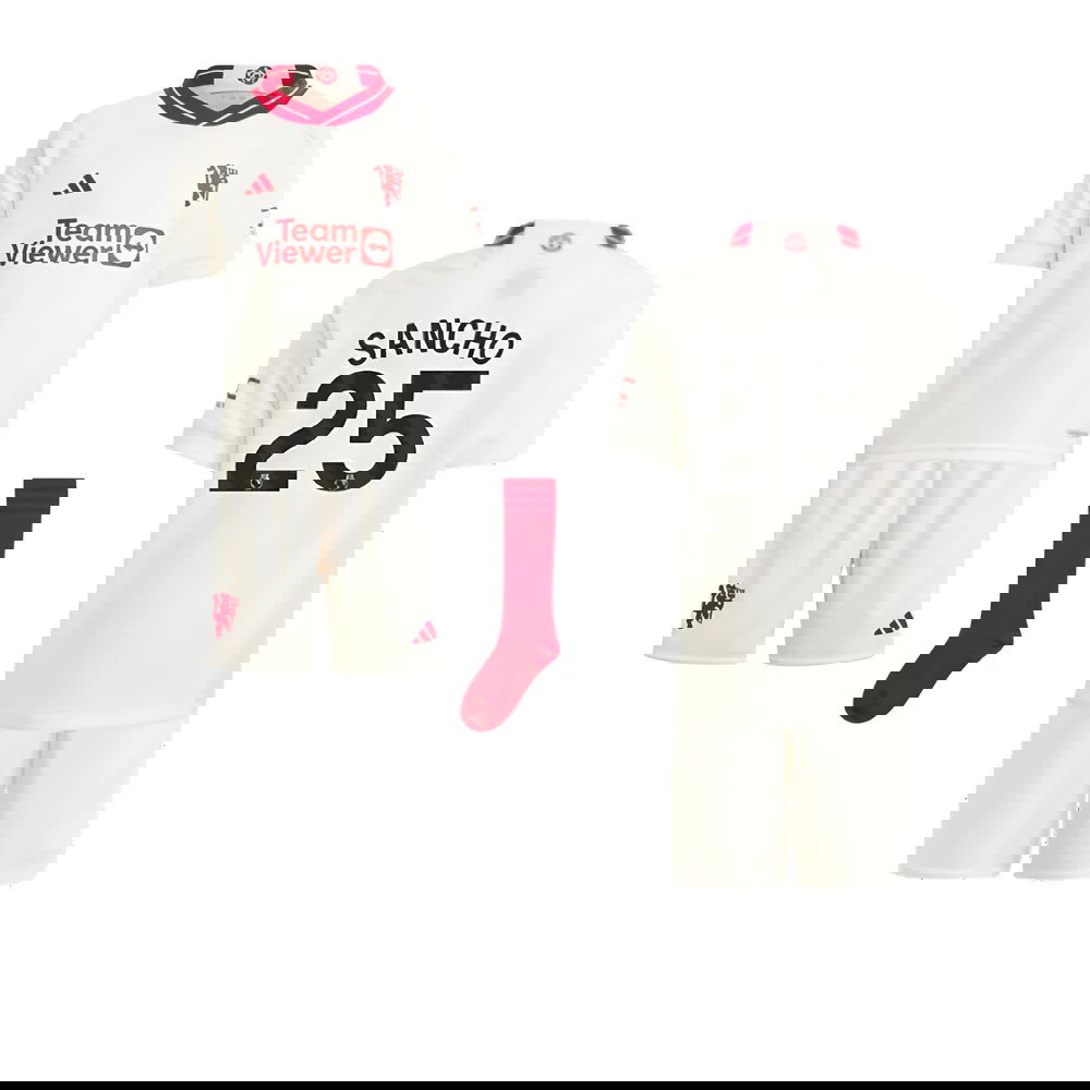 2023-2024 Man Utd Third Mini Kit (Sancho 25)