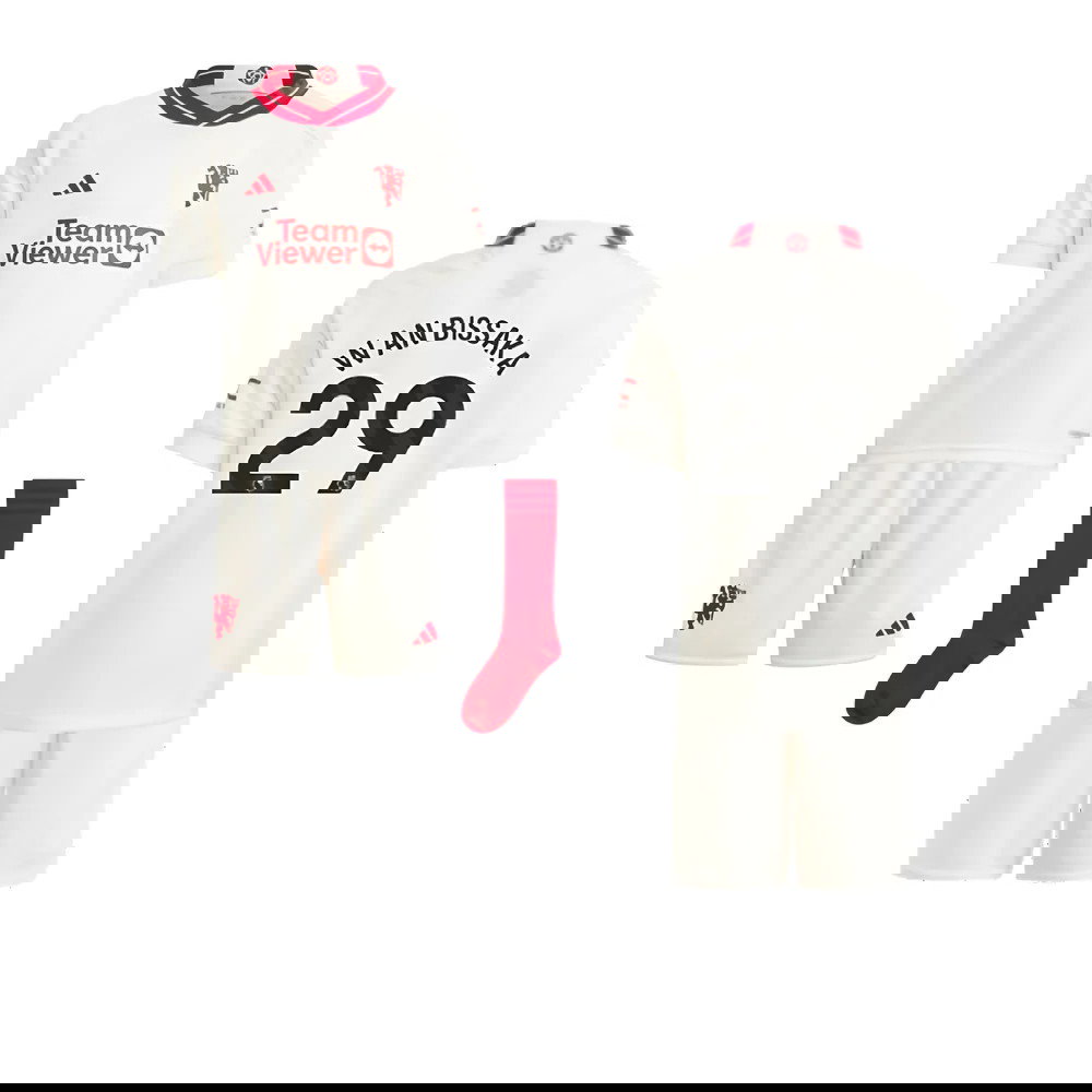 2023-2024 Man Utd Third Mini Kit (Wan Bissaka 29)