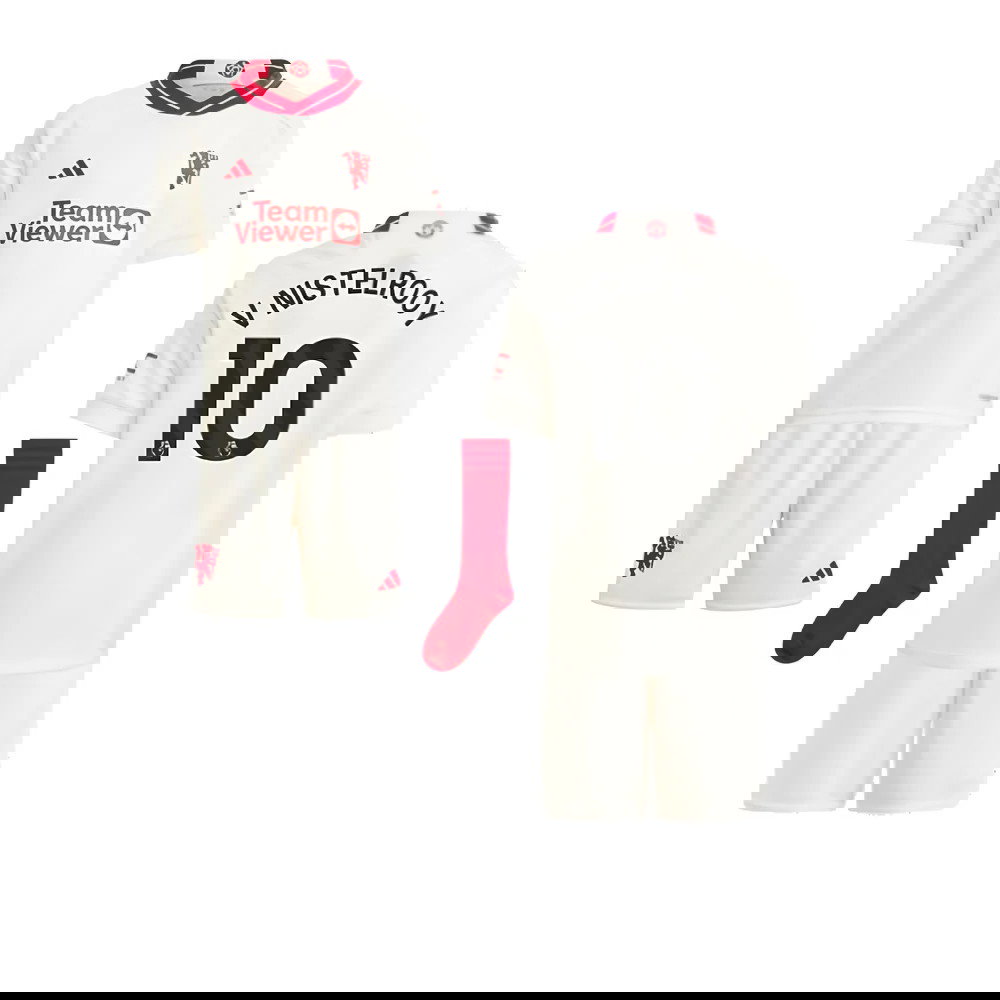 2023-2024 Man Utd Third Mini Kit (V Nistelrooy 10)