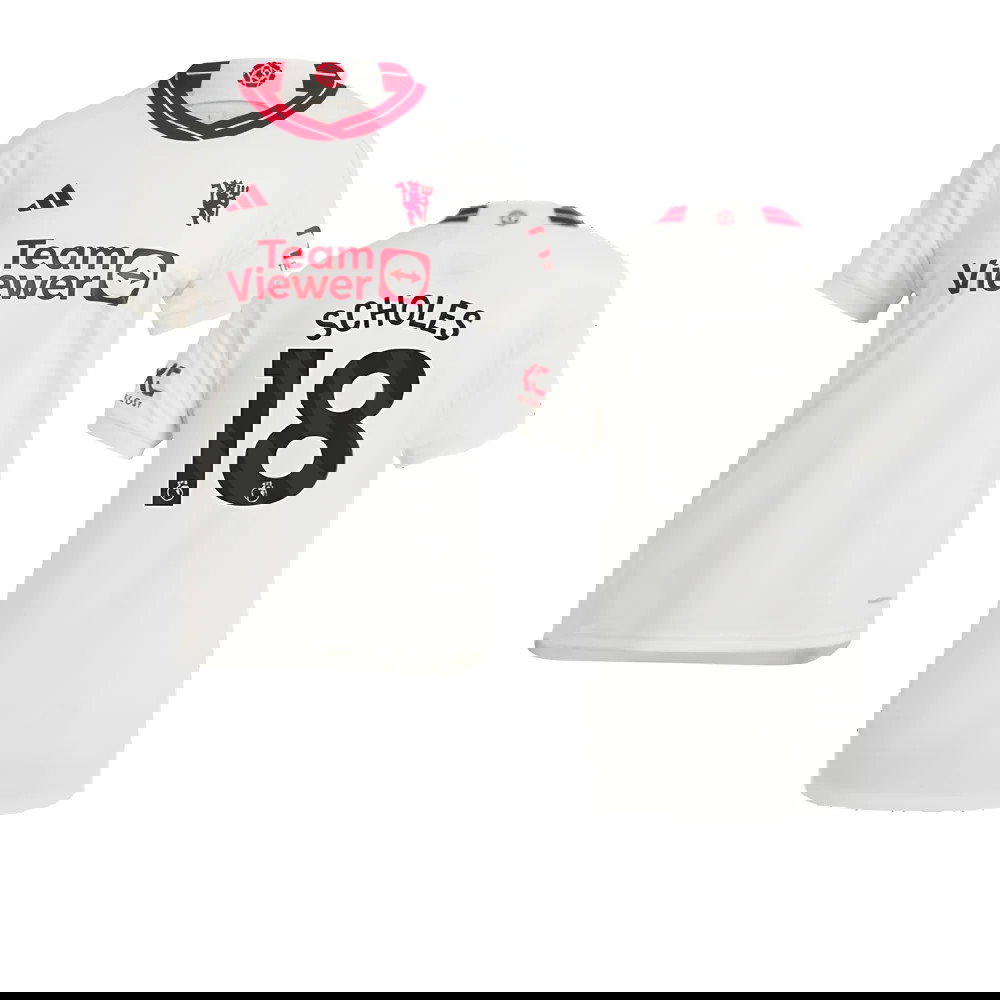 2023-2024 Man Utd Third Shirt (Ladies) (Scholes 18)