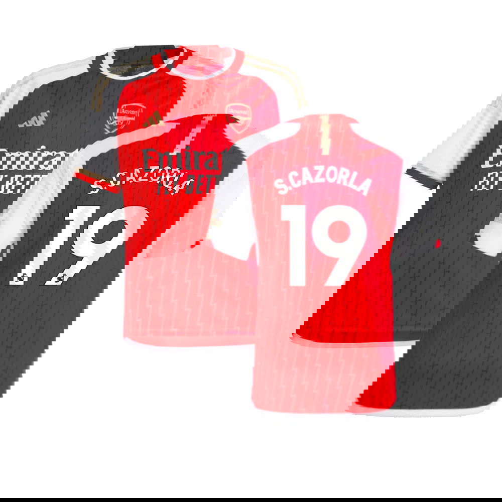 2023-2024 Arsenal Home Shirt (Kids) (S.Cazorla 19)